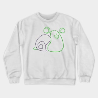 CREPPY SNAIL Crewneck Sweatshirt